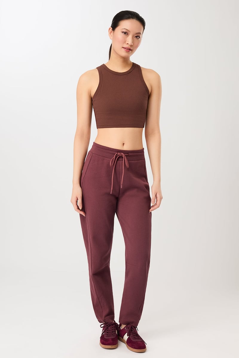 Athleisure Top - Oak, GOTS by Mandala, 95% Cotton, 5% Elastane