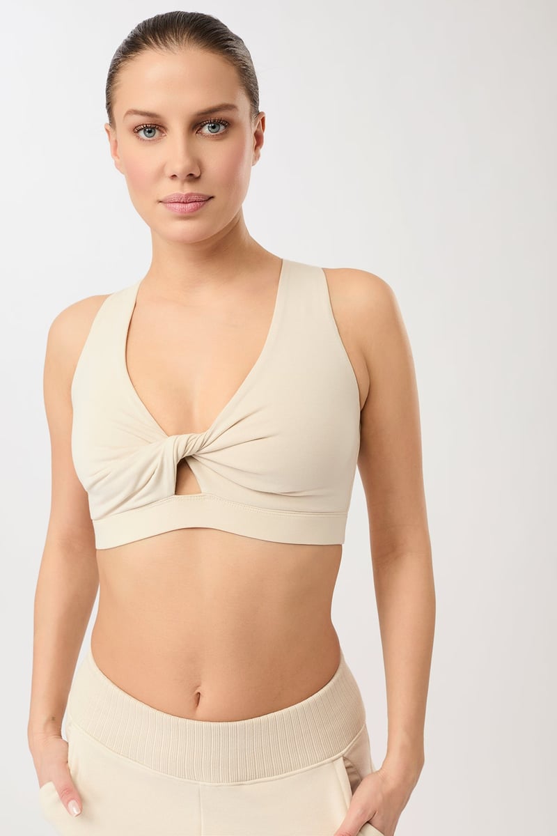 Organic Cotton Bra - Morning, GOTS by Mandala, 95% Cotton, 5% Elastane