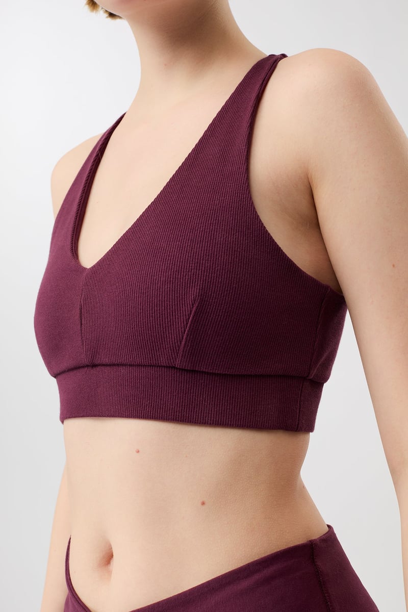 Rib Bra 2.0 - Prism, GOTS by Mandala, 95% Cotton, 5% Elastane