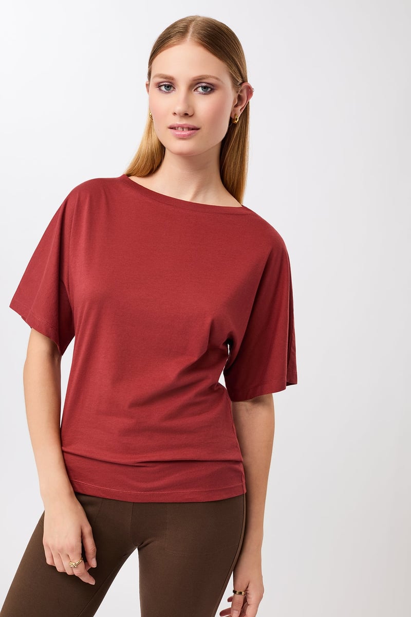 Butterfly T-Shirt - Siena, GOTS by Mandala, 100% Cotton