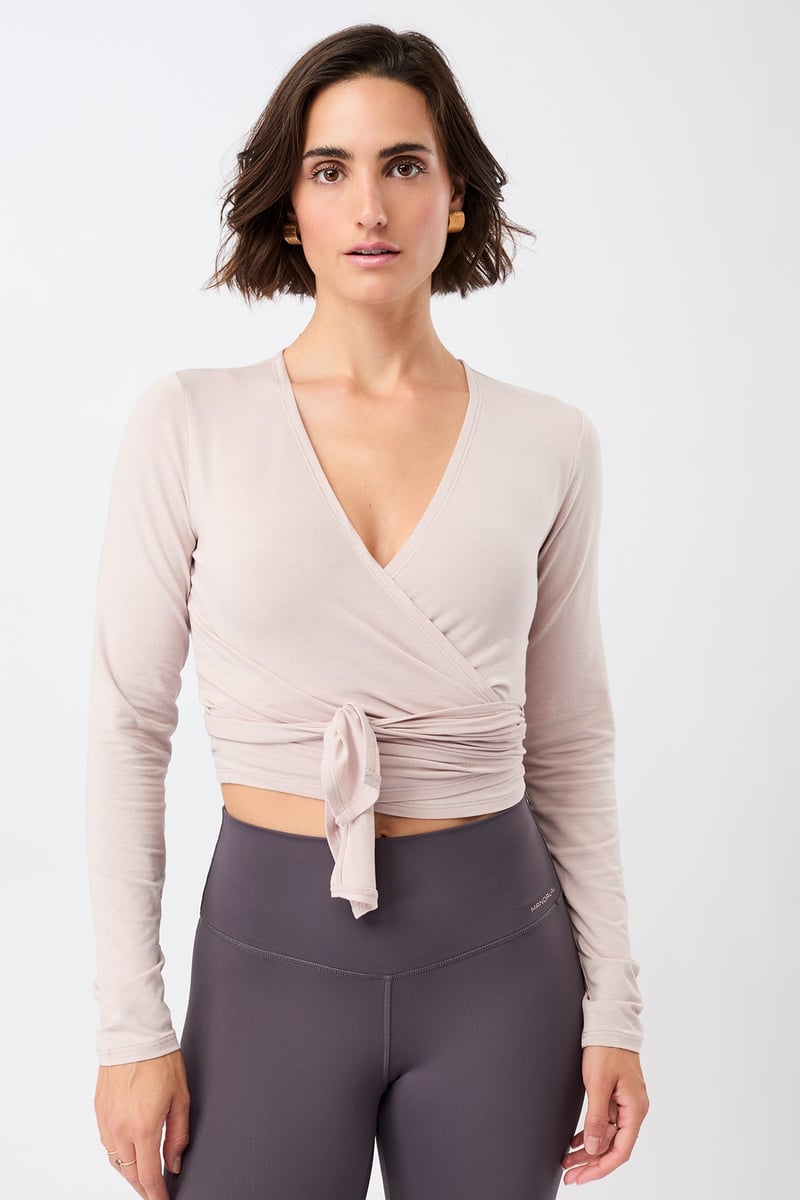 Wrap Jacket - Sheer by Mandala, 48% Cotton, 48% Modal, 4% Elastane