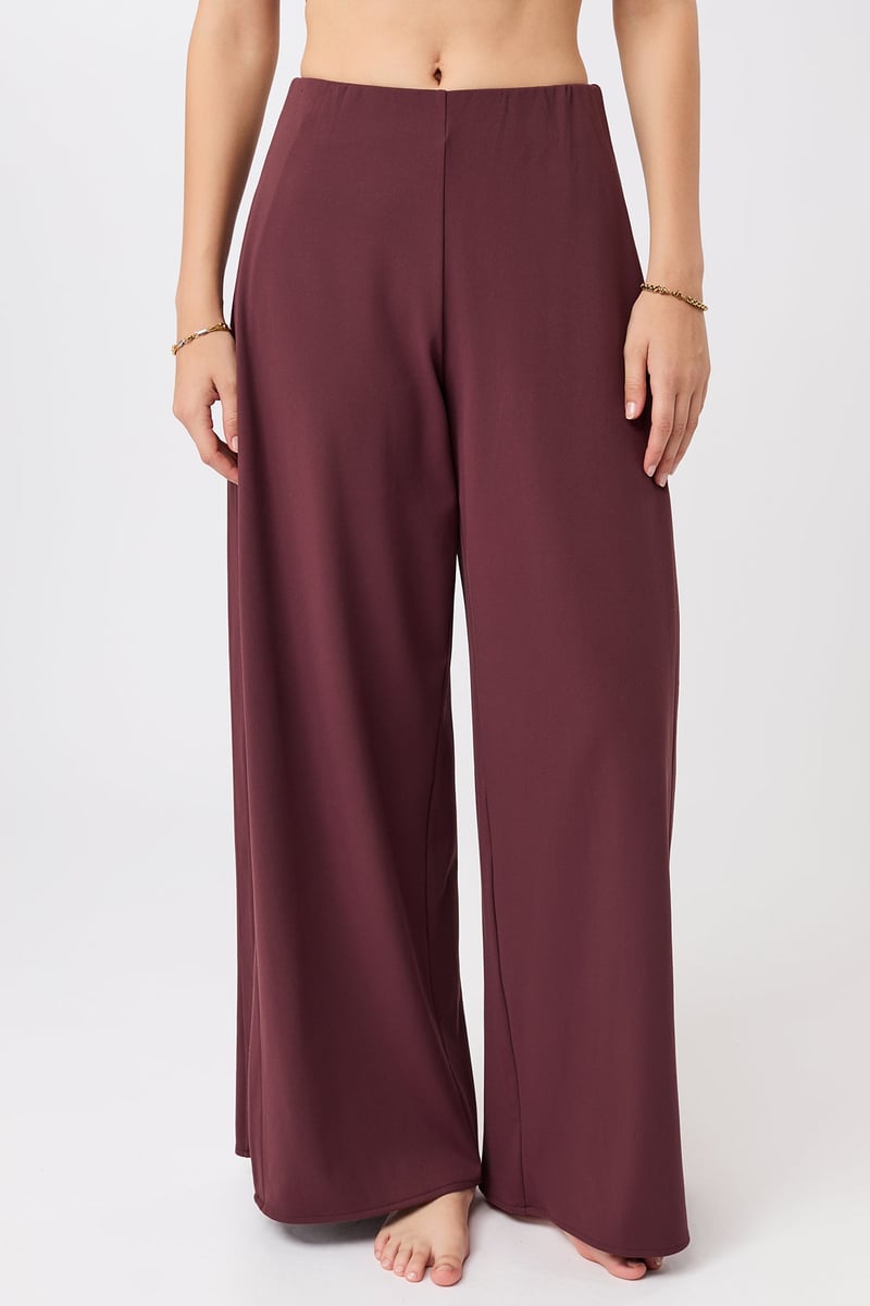 Extra Wide Pants - Ruby by Mandala, 80% Polyester, 20% Elastane
