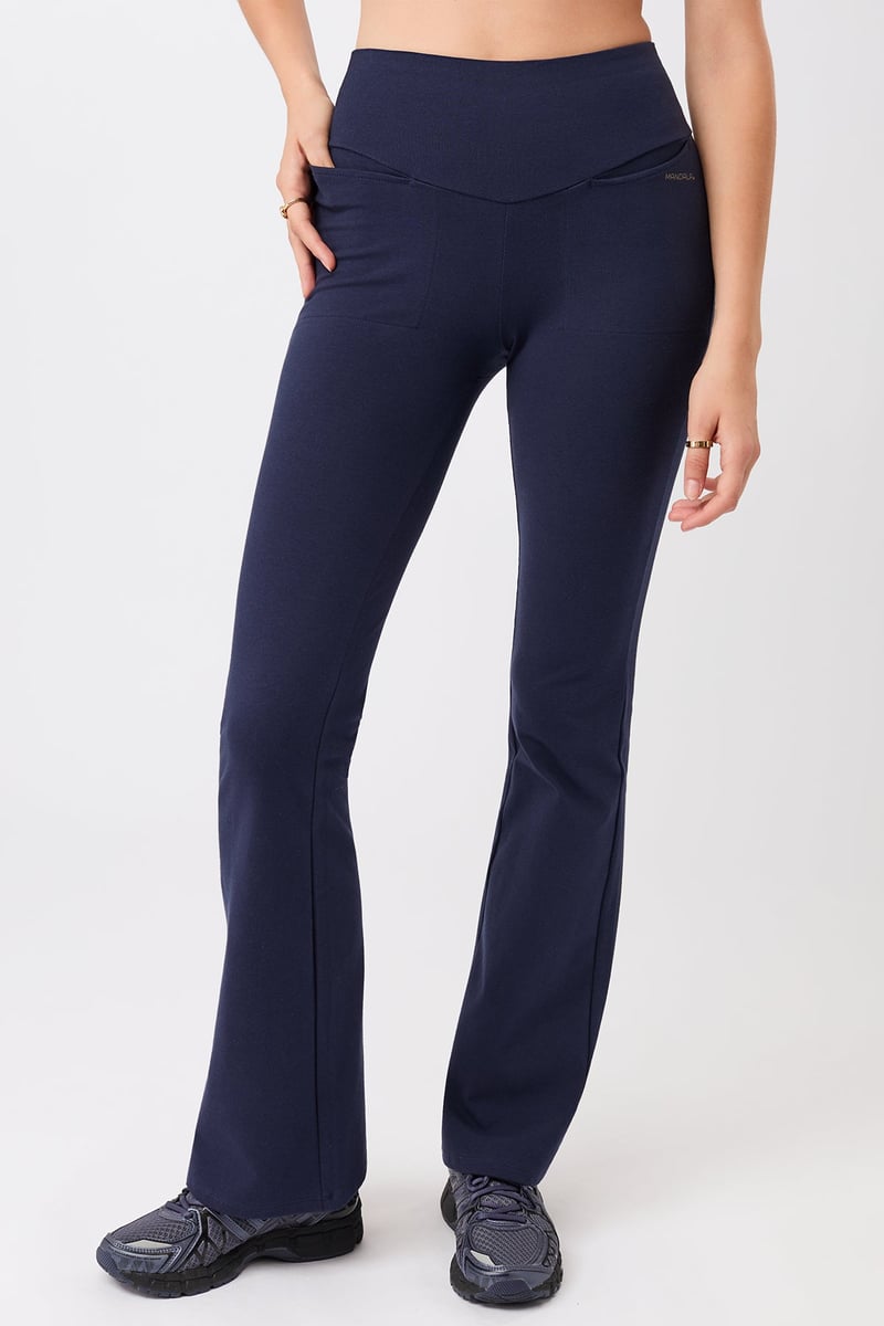 Back Envelope Pants - Night-Sky, GOTS by Mandala, 95% Cotton, 5% Elastane