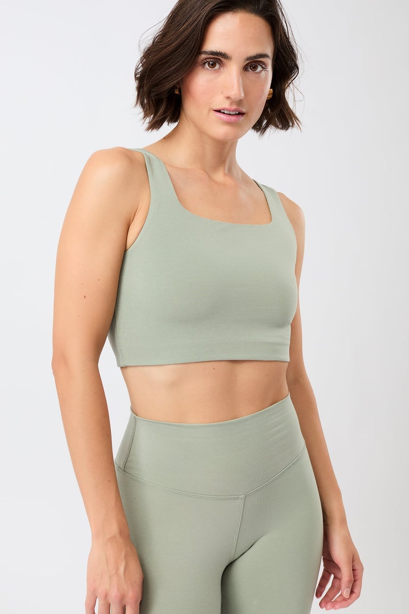 Ultra Light Bra - Mineral by Mandala, 61% Lyocell, 34% Cotton, 5% Elastane