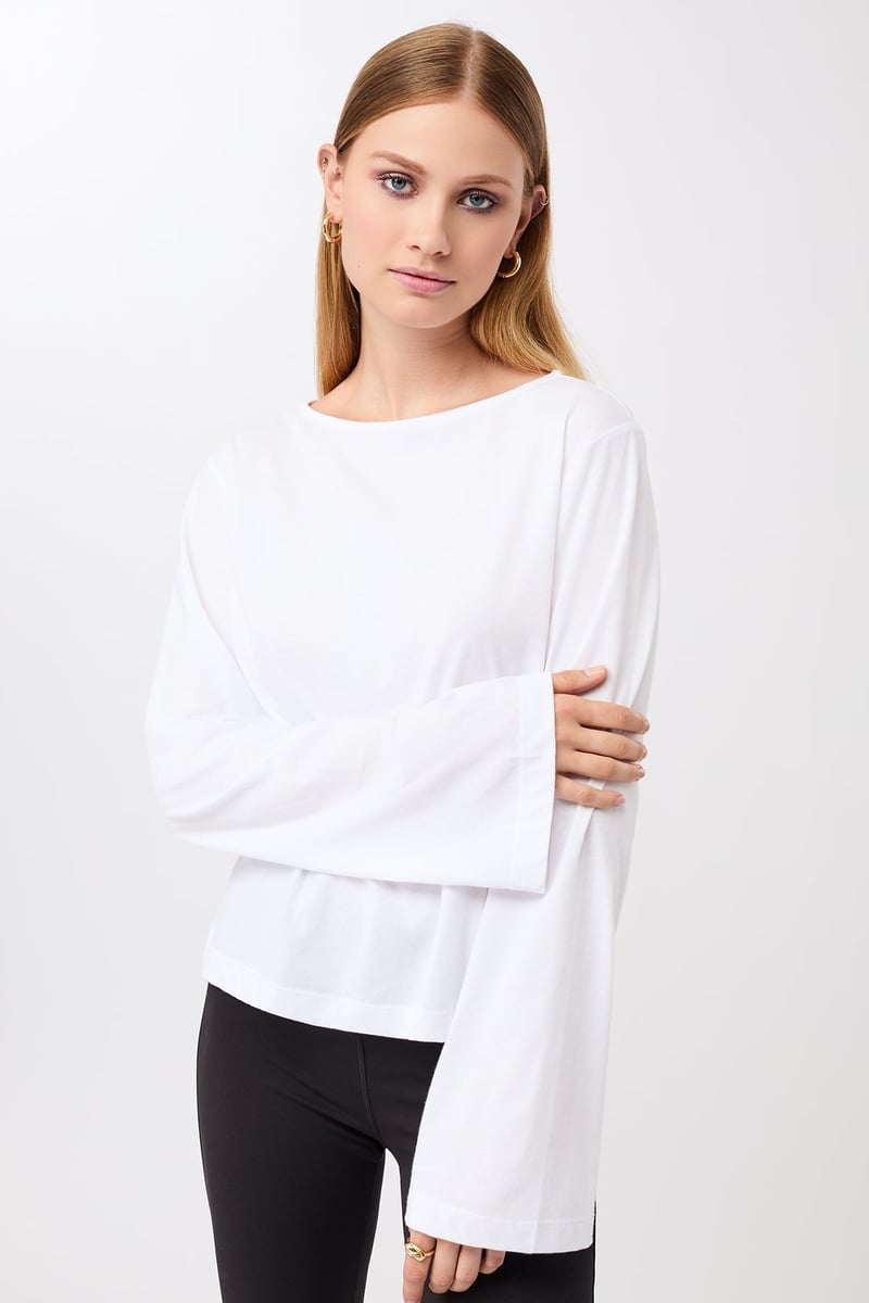 Iconic Longsleeve - White, GOTS by Mandala, 100% Cotton