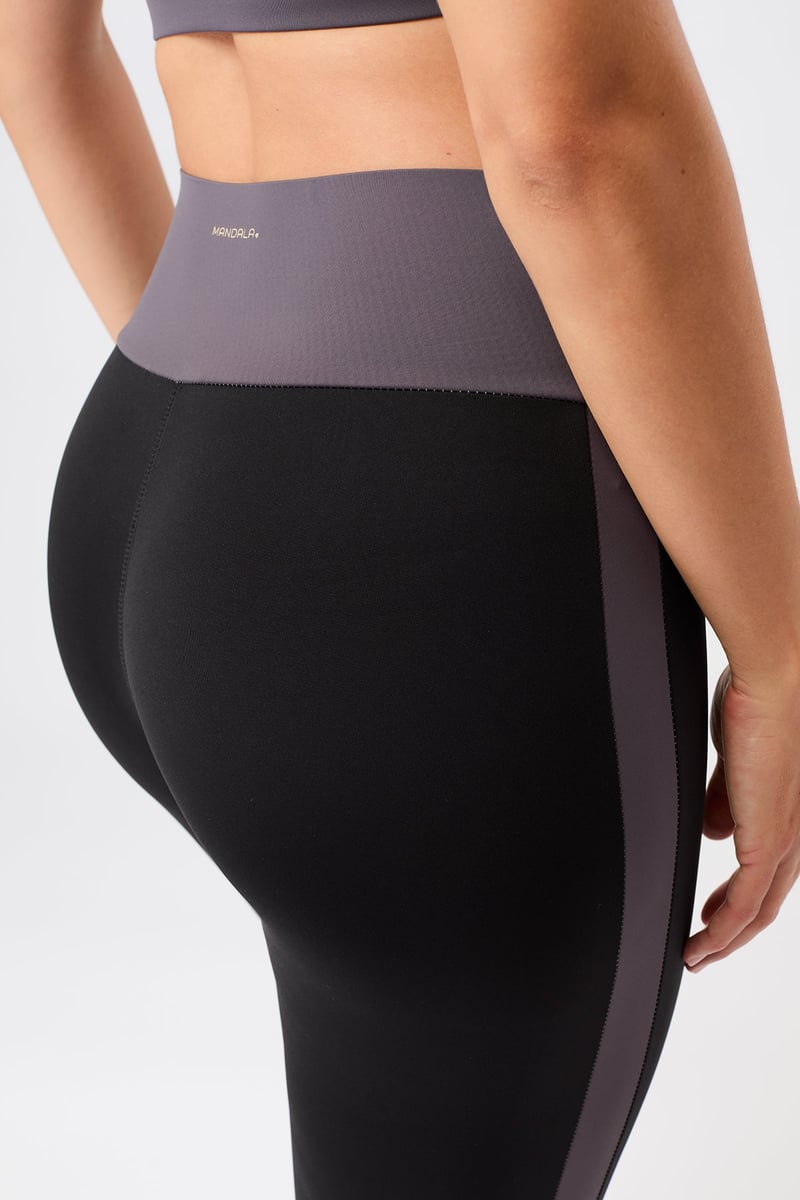 Stripe Leggings by Mandala, 80% Nylon, 20% Elastane