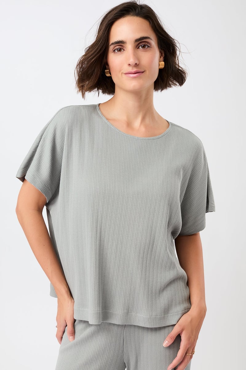 All Clear Shirt - Heather by Mandala, 50% Cotton, 50% Modal