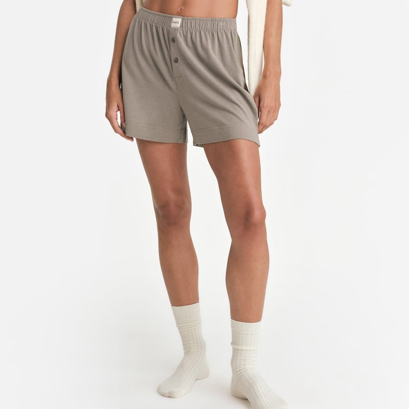 Tencel Sleep Boxer Short by MATE the Label, 70% Lyocell, 30% Cotton