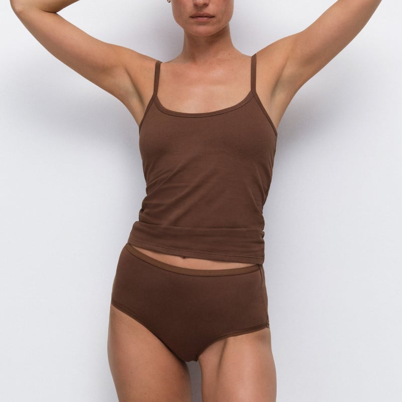 Organic Comfort Cami by MATE the Label, 95% Cotton, 5% Elastane