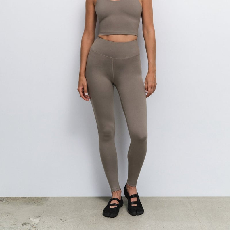 Organic Stretch Full Length Legging by MATE the Label, 92% Cotton, 8% Elastane
