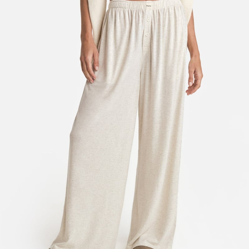 Tencel Sleep Wide Leg Pant by MATE the Label, 70% Lyocell, 30% Cotton