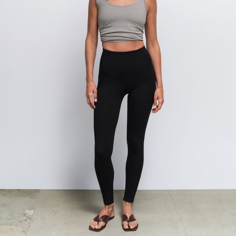 Organic Stretch Pocket Legging by MATE the Label, 92% Cotton, 8% Elastane