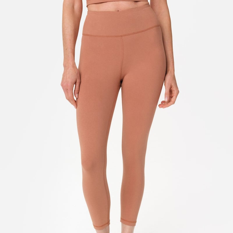 Organic Stretch Midi Legging by MATE the Label, 92% Cotton, 8% Elastane