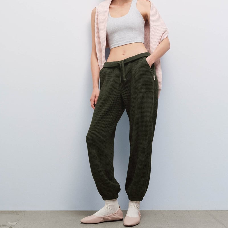Organic Waffle Sweatpant by MATE the Label, 100% Cotton