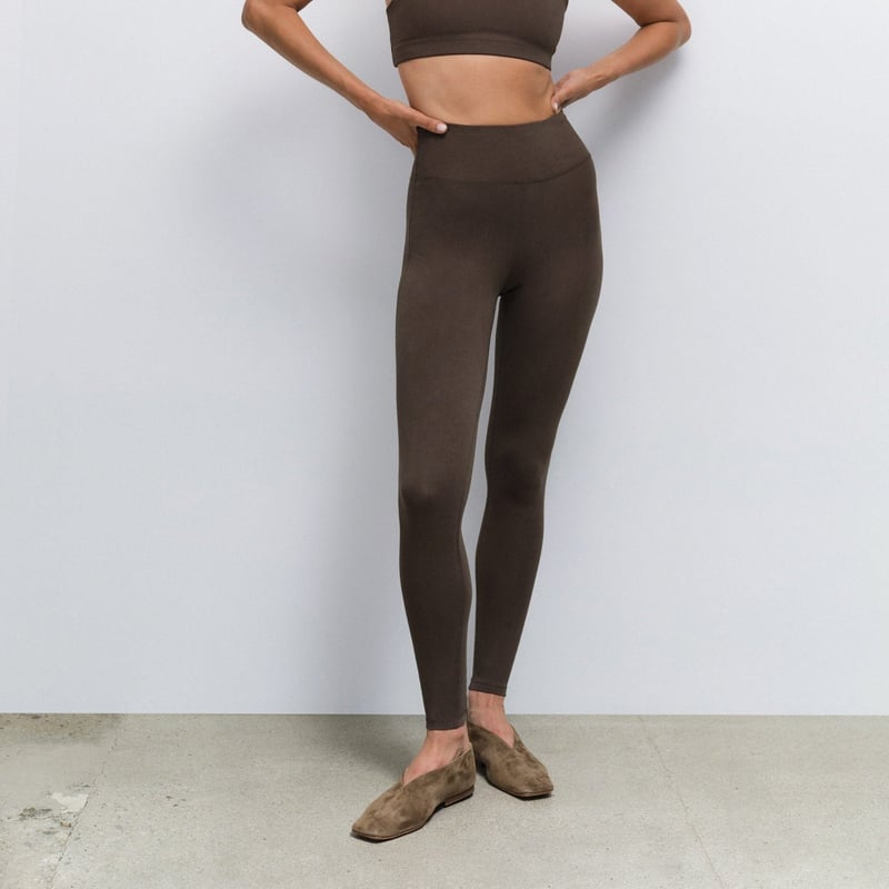 Organic Stretch Full Length Legging by MATE the Label, 92% Cotton, 8% Elastane