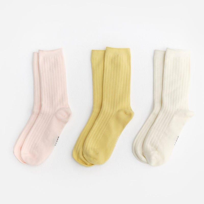 Organic Cotton Trouser Sock by MATE the Label, 80% Cotton, 17% Nylon, 3% Elastane
