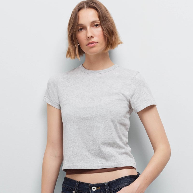 Organic Pima Shrunken Tee by MATE the Label, 100% Cotton