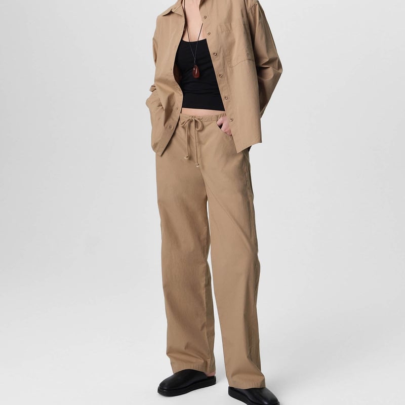 Organic Poplin Essential Pant by MATE the Label, 100% Cotton