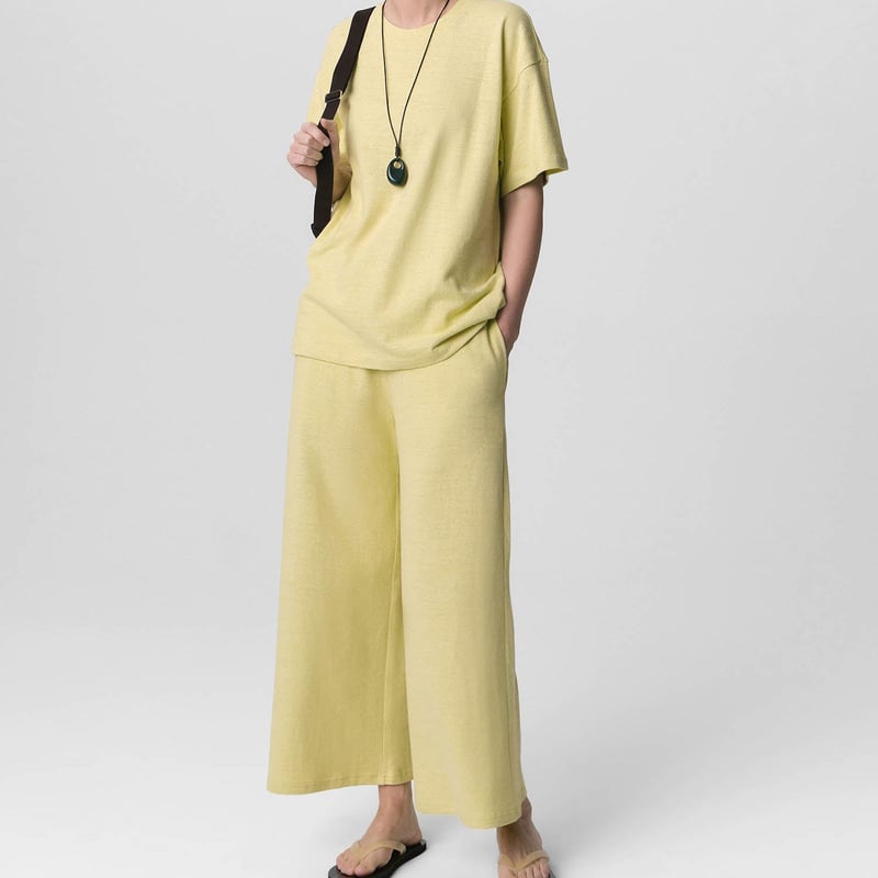 Regenerative Hemp Pant by MATE the Label, 55% Hemp, 45% Cotton