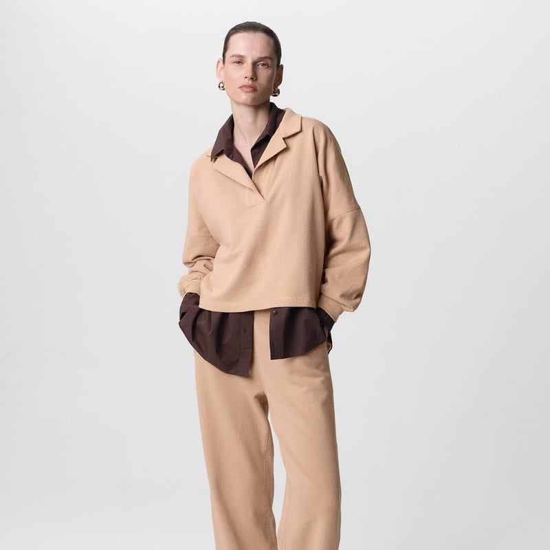 Organic Lightweight Terry Polo by MATE the Label, 100% Cotton