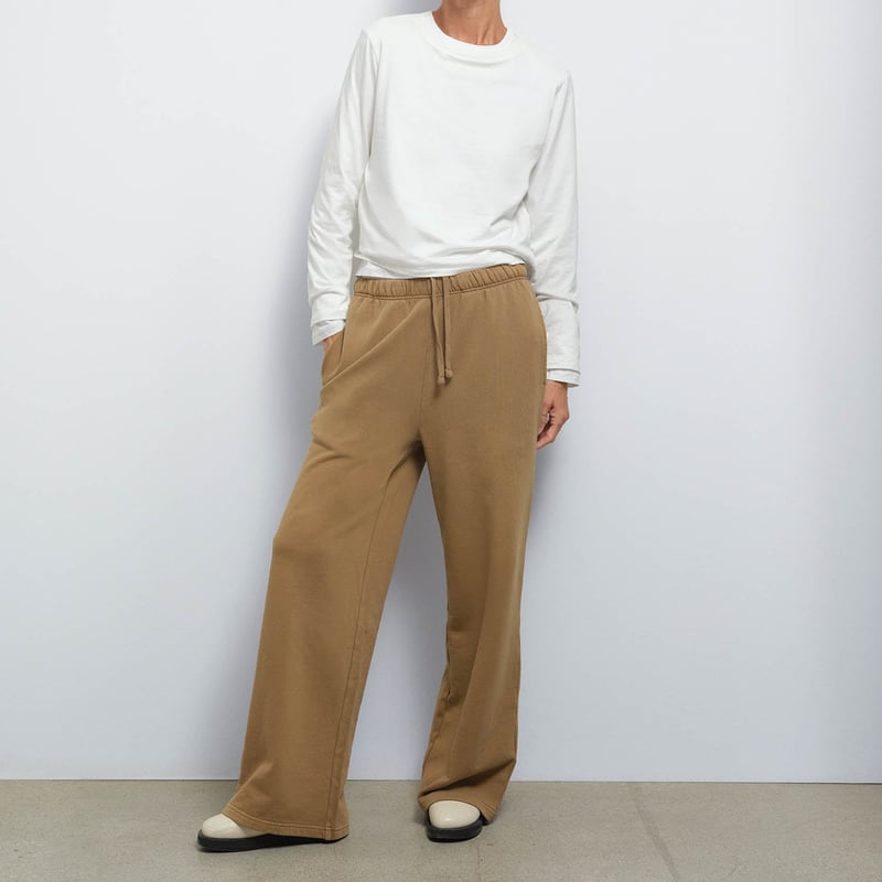 Organic Fleece Straight Leg Sweatpant by MATE the Label, 100% Cotton