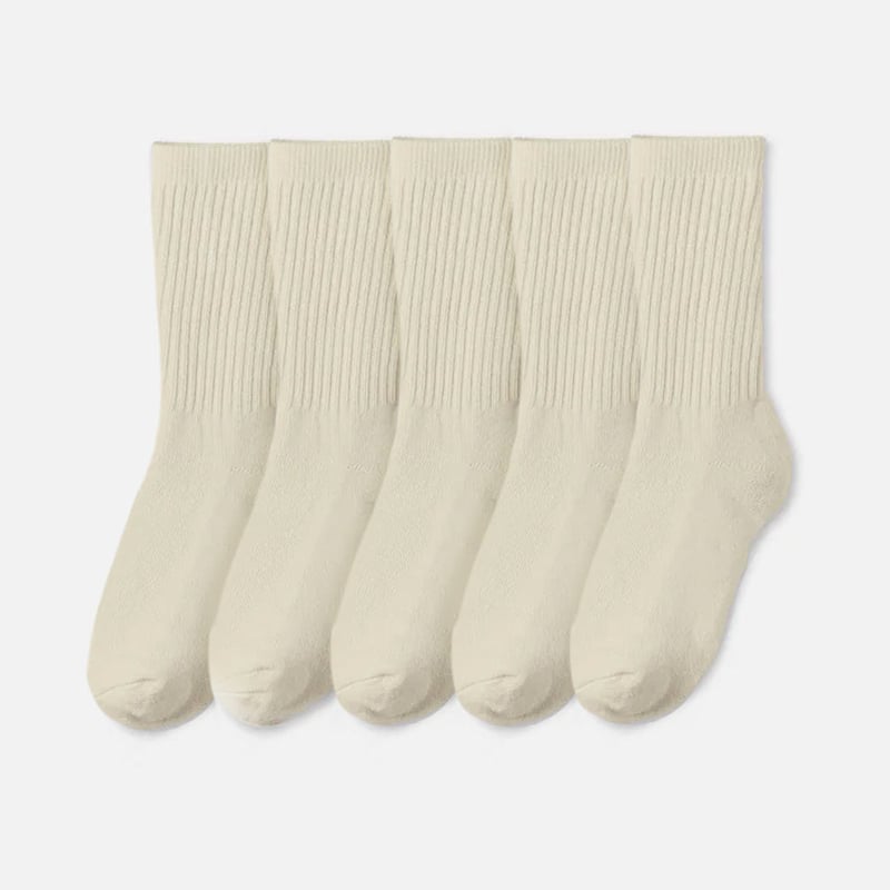 Organic Cotton Sock 5 Pack by MATE the Label, 80% Cotton, 17% Nylon, 3% Elastane