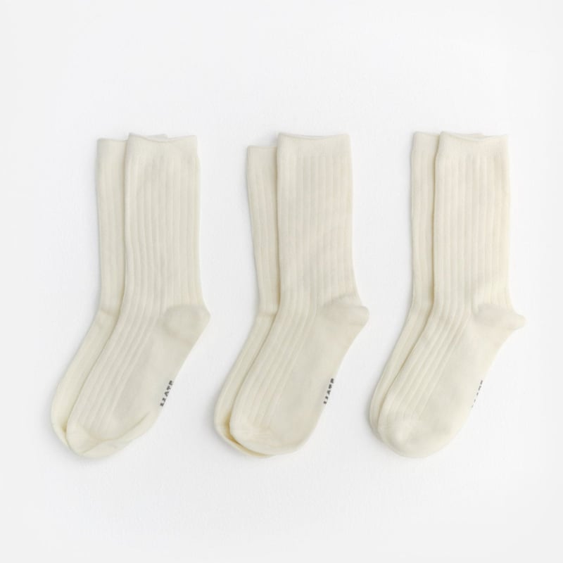 Organic Cotton Trouser Sock by MATE the Label, 80% Cotton, 17% Nylon, 3% Elastane