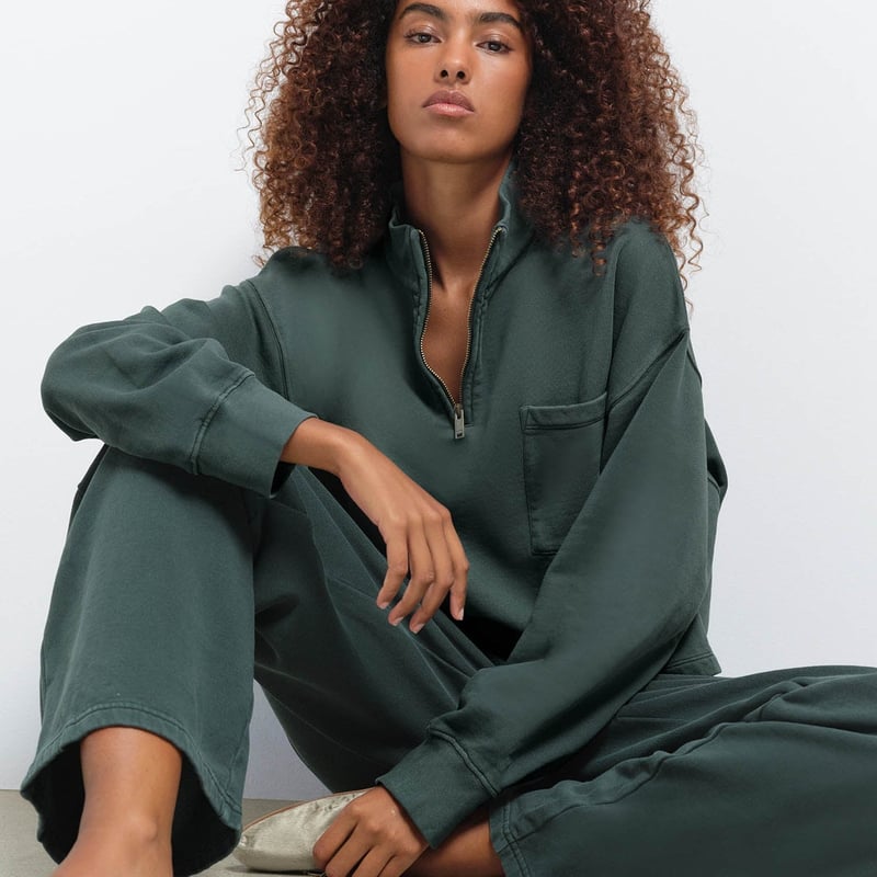 Organic Fleece Straight Leg Sweatpant by MATE the Label, 100% Cotton