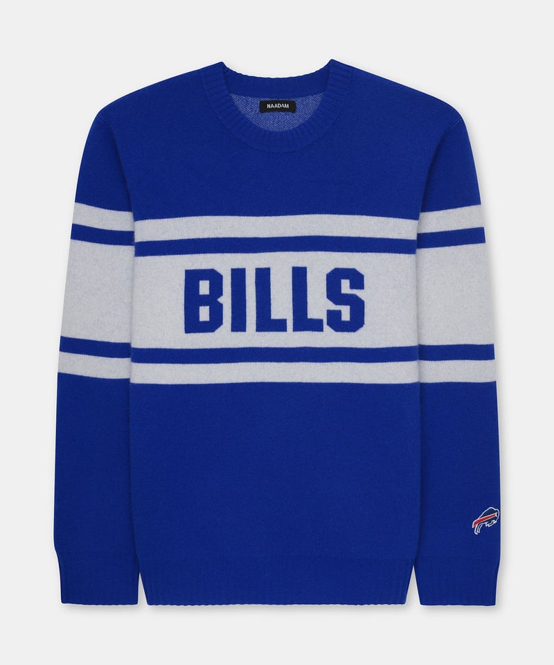 NFL Luxe Cashmere Oversized Crewneck Sweater by NAADAM, 100% Cashmere