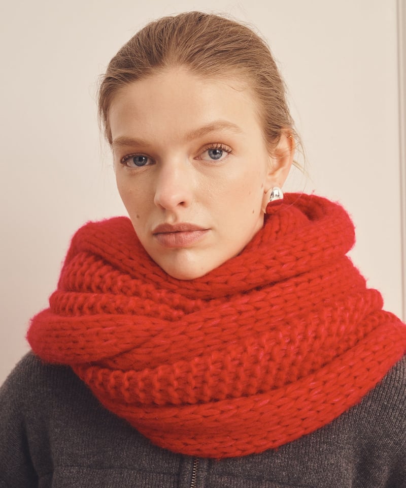 Lofty Alpaca Scarf by NAADAM, 70% Alpaca, 23% Nylon, 7% Wool