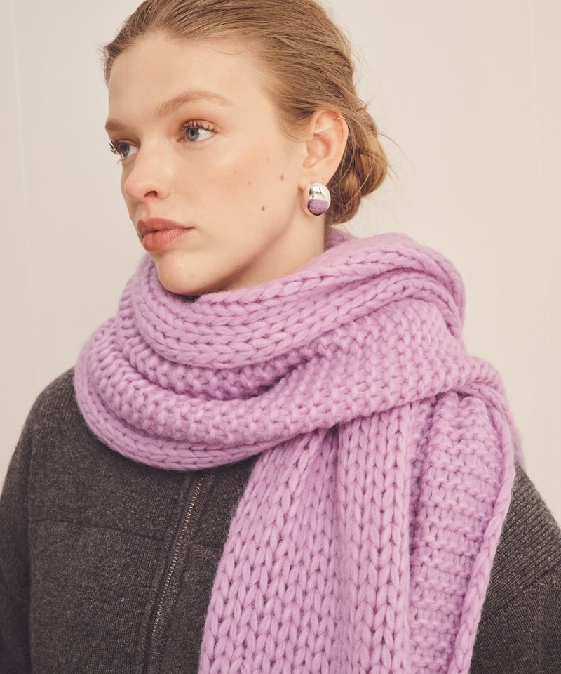 Lofty Alpaca Scarf by NAADAM, 70% Alpaca, 23% Nylon, 7% Wool