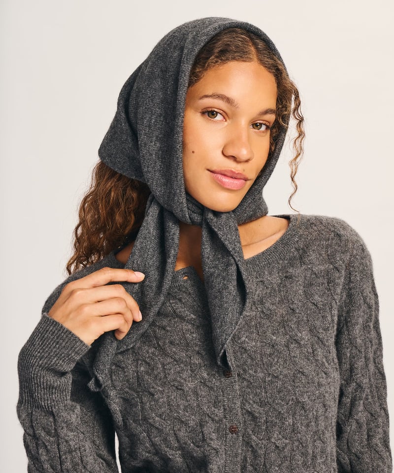 Lightweight Cashmere Triangle Scarf by NAADAM, 100% Cashmere