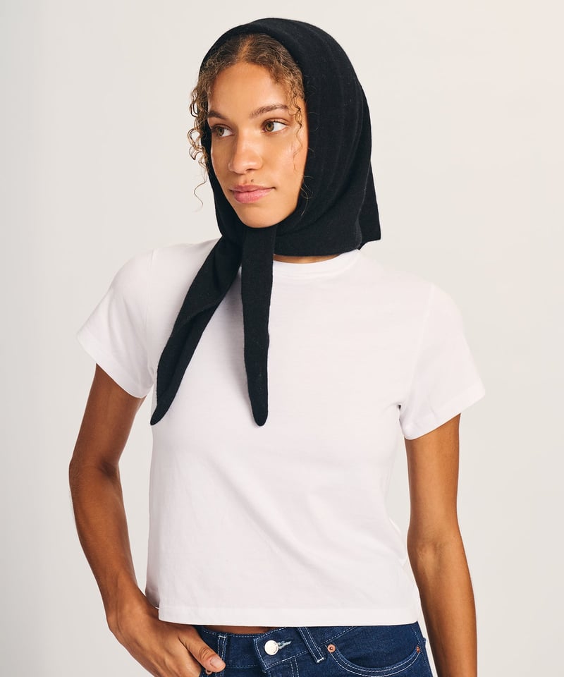 Lightweight Cashmere Triangle Scarf by NAADAM, 100% Cashmere