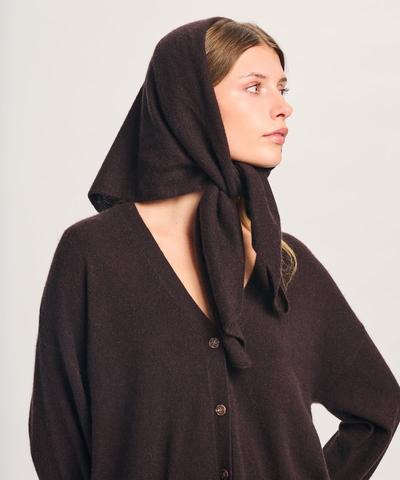 Lightweight Cashmere Triangle Scarf by NAADAM, 100% Cashmere