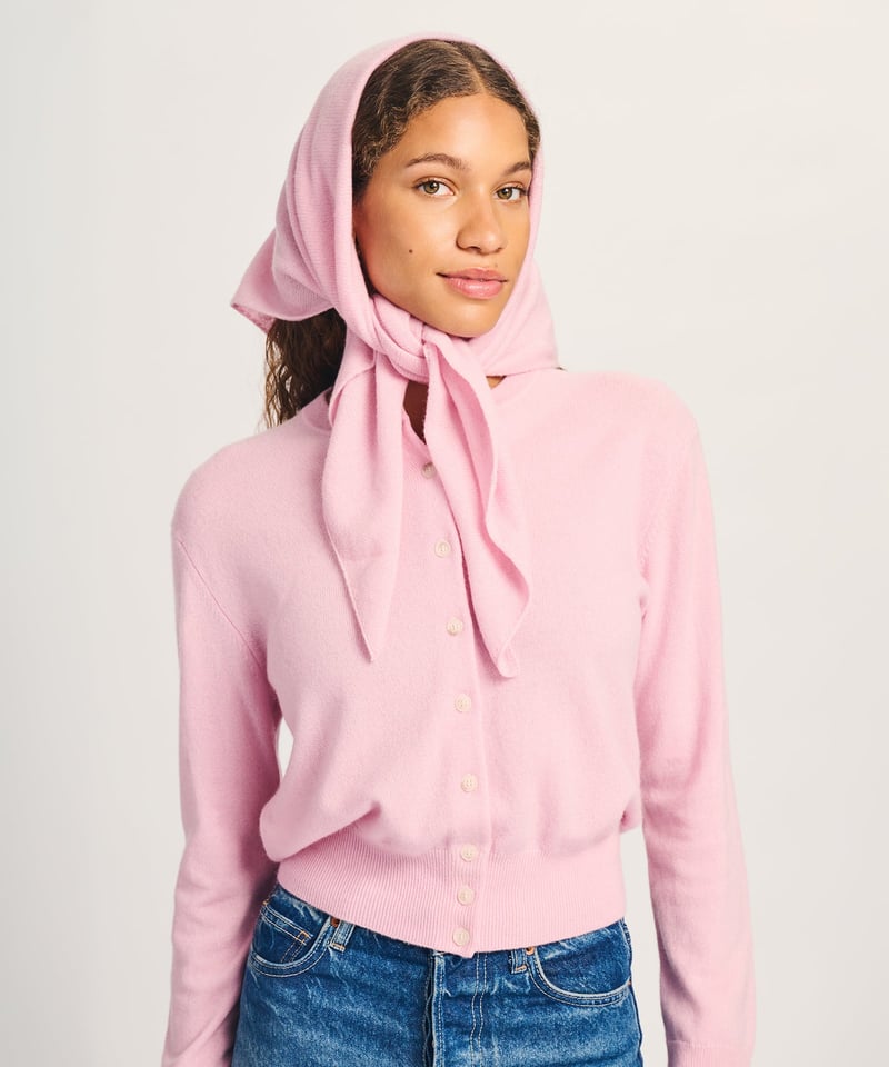 Lightweight Cashmere Triangle Scarf by NAADAM, 100% Cashmere