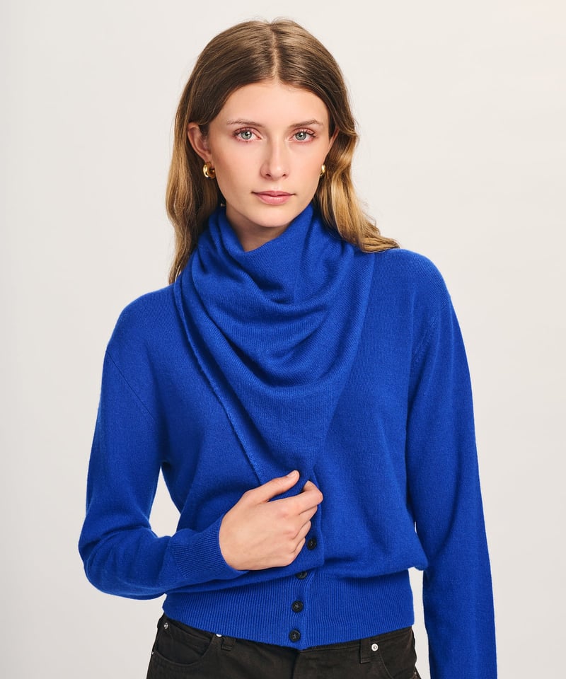 Lightweight Cashmere Triangle Scarf by NAADAM, 100% Cashmere