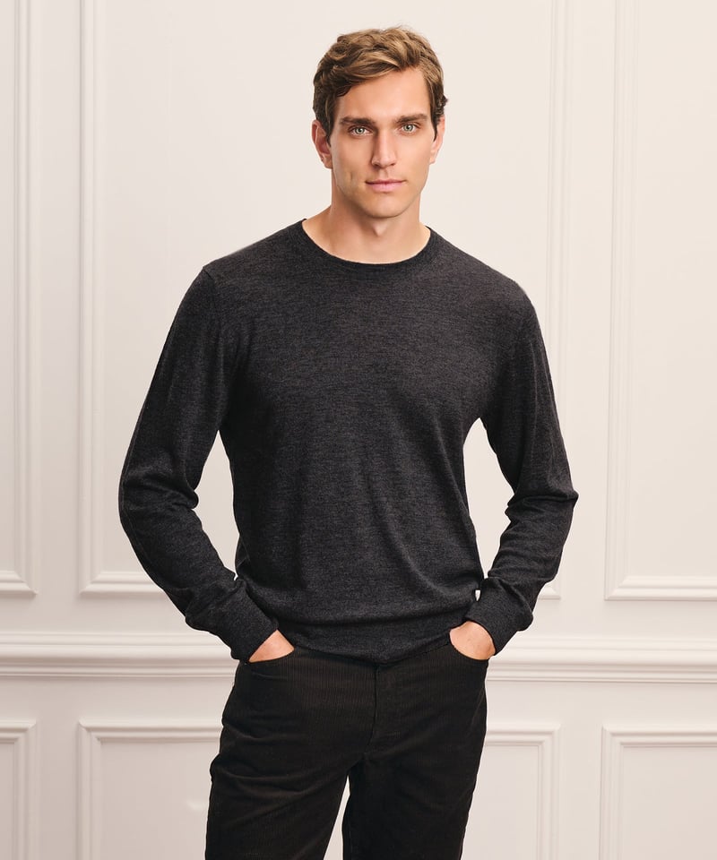 Super Fine Cashmere Long Sleeve Crewneck by NAADAM, 100% Cashmere