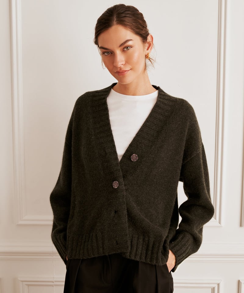 Super Luxe Cashmere Oversized Cardigan by NAADAM, 100% Cashmere