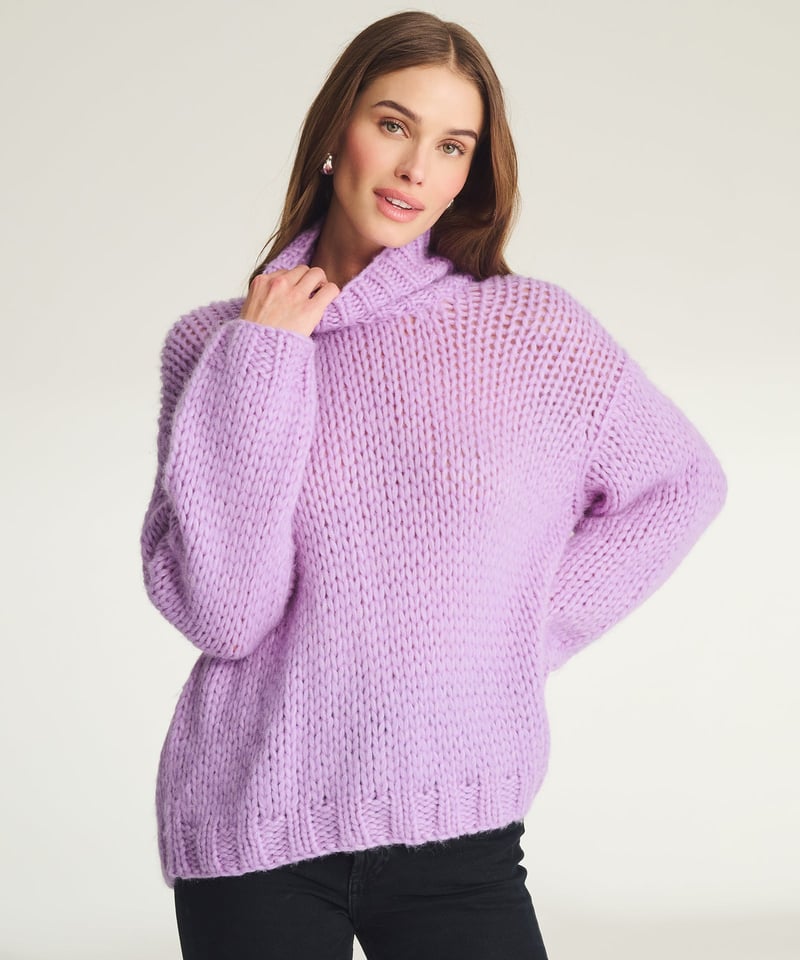 Lofty Alpaca Turtleneck Sweater by NAADAM, 70% Alpaca, 23% Nylon, 7% Wool