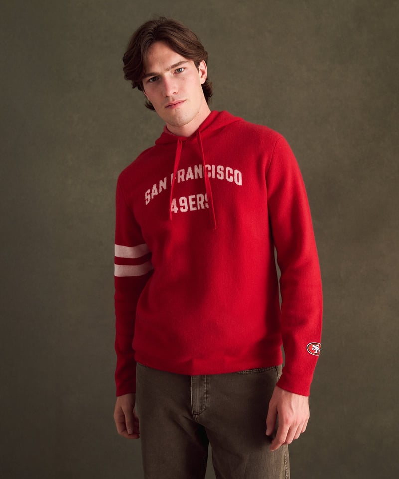 NFL Luxe Cashmere Hoodie by NAADAM, 100% Cashmere