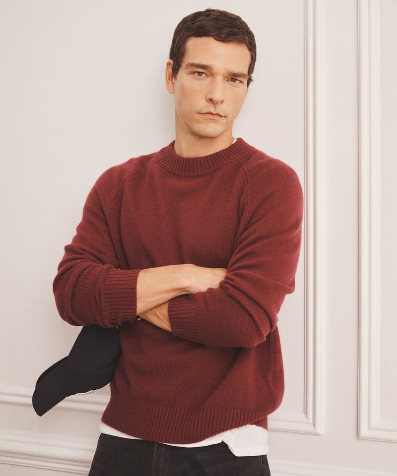 Luxe Cashmere Raglan Crewneck by NAADAM, 100% Cashmere