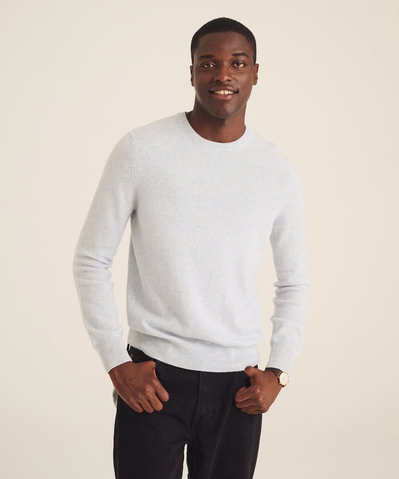 The Original Cashmere Crewneck Sweater Men's by NAADAM, 100% Cashmere