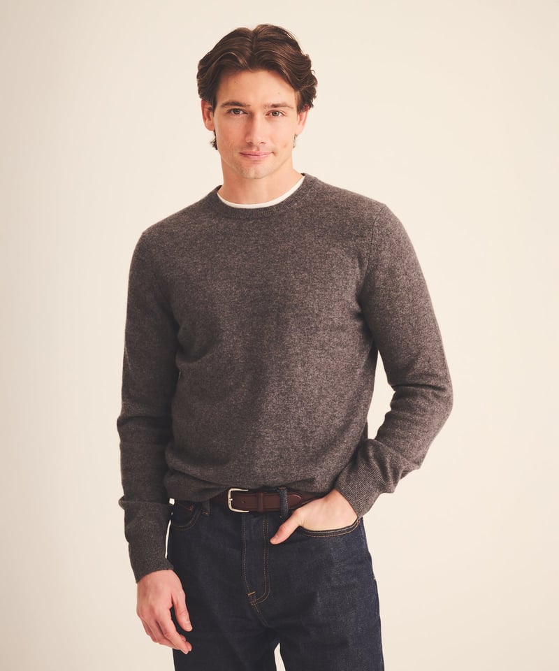 The Original Cashmere Crewneck Sweater Men's by NAADAM, 100% Cashmere