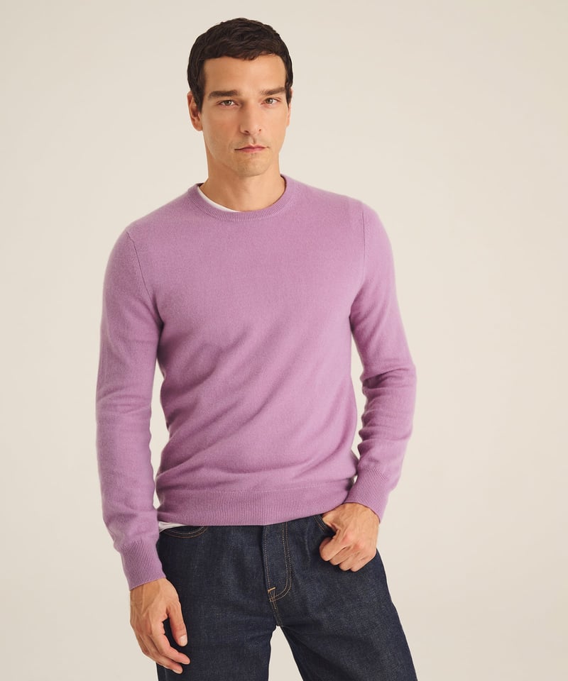 The Original Cashmere Crewneck Sweater Men's by NAADAM, 100% Cashmere