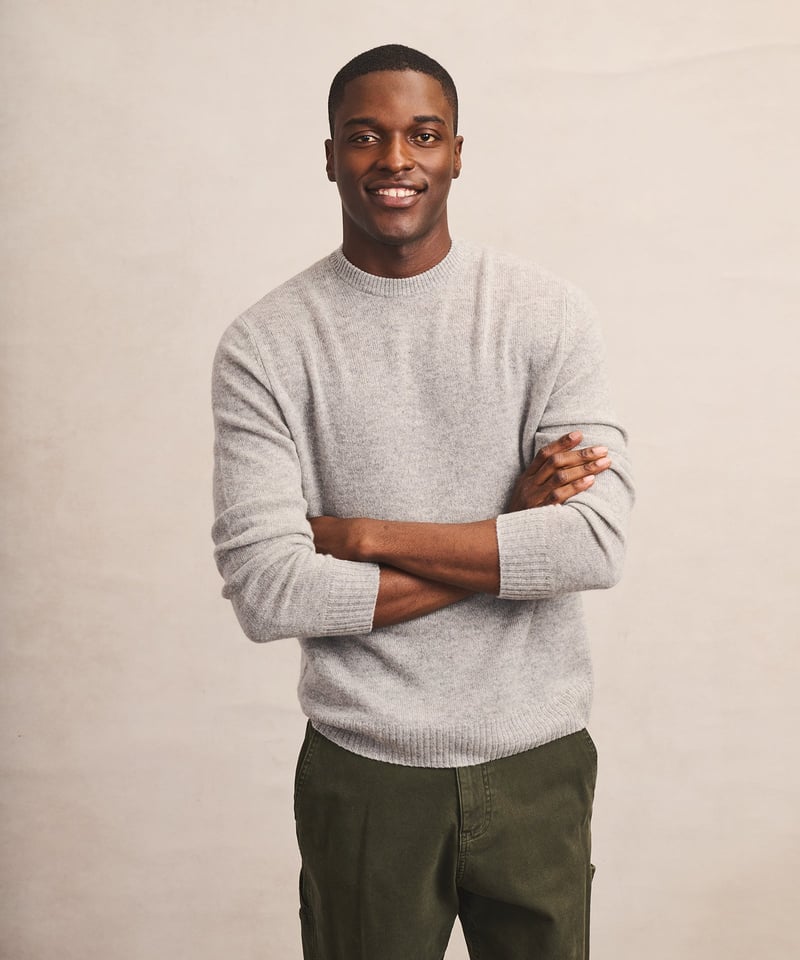 Lightweight Cashmere Crewneck Sweater by NAADAM, 100% Cashmere