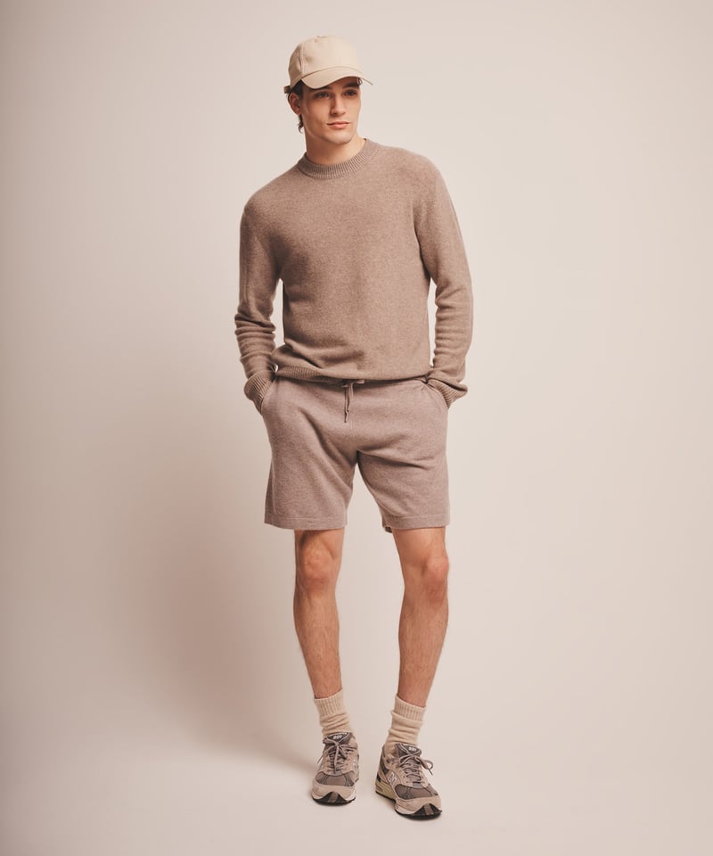 Signature Cashmere Shorts by NAADAM, 100% Cashmere