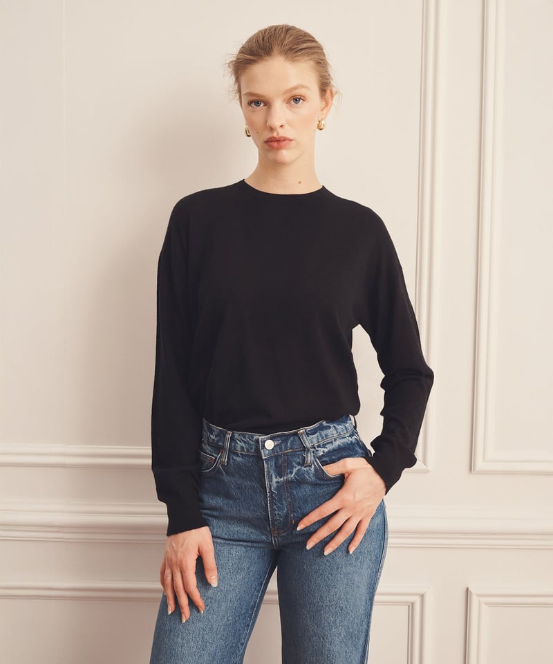 Super Fine Cashmere Crewneck by NAADAM, 100% Cashmere