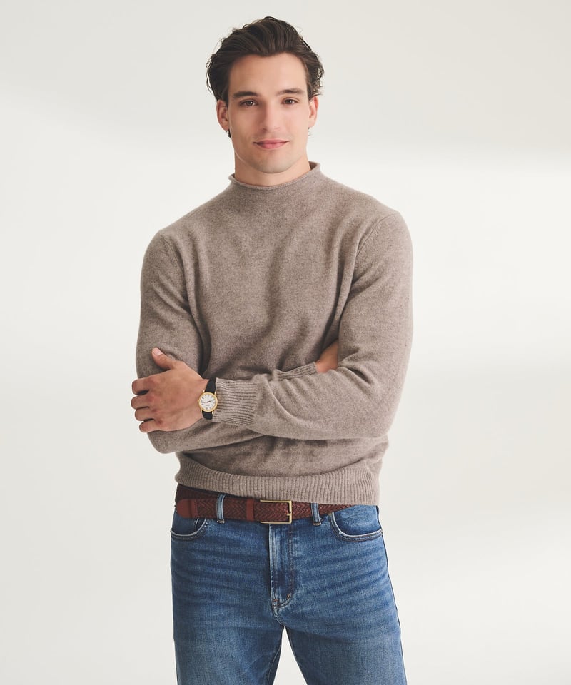 Lightweight Cashmere Rollneck by NAADAM, 100% Cashmere