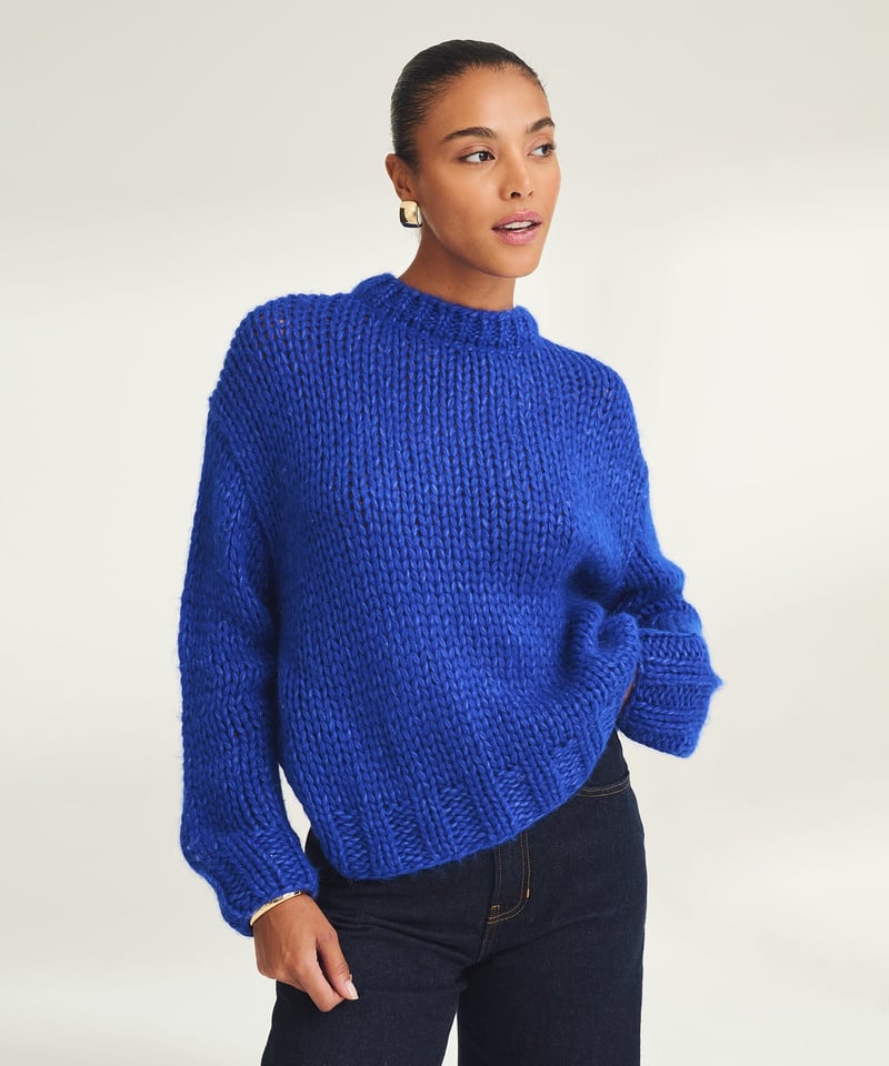 Lofty Alpaca Crewneck by NAADAM, 70% Alpaca, 23% Nylon, 7% Wool