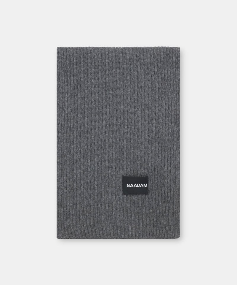 Signature Cashmere Ribbed Scarf by NAADAM, 100% Cashmere